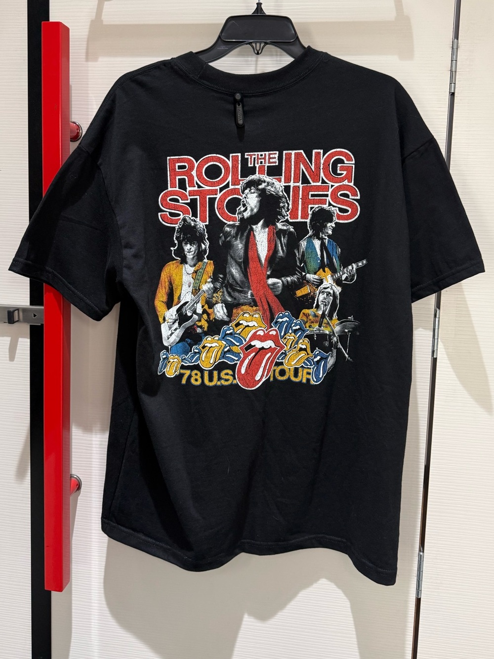THE ROLLING STONES Retro 1978 ‘78 U.S Tour T-Shirt Men’s XL Unisex